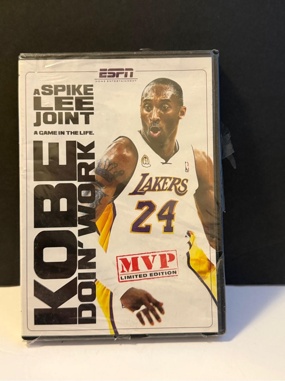 Kobe Doin’ Work MVP Limited Edition DVD Spike Lee Kobe Bryant NEW SEALED